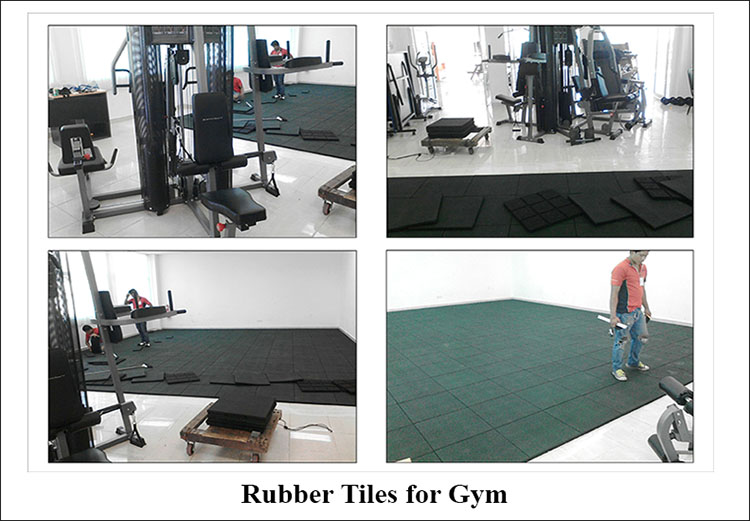Rubber Tiles for Gym