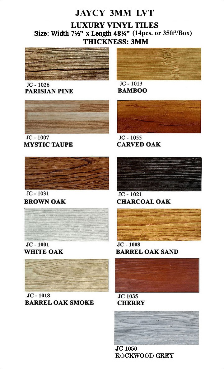 3mm JC Vinyl – 11 Colors 720 x 1184 A